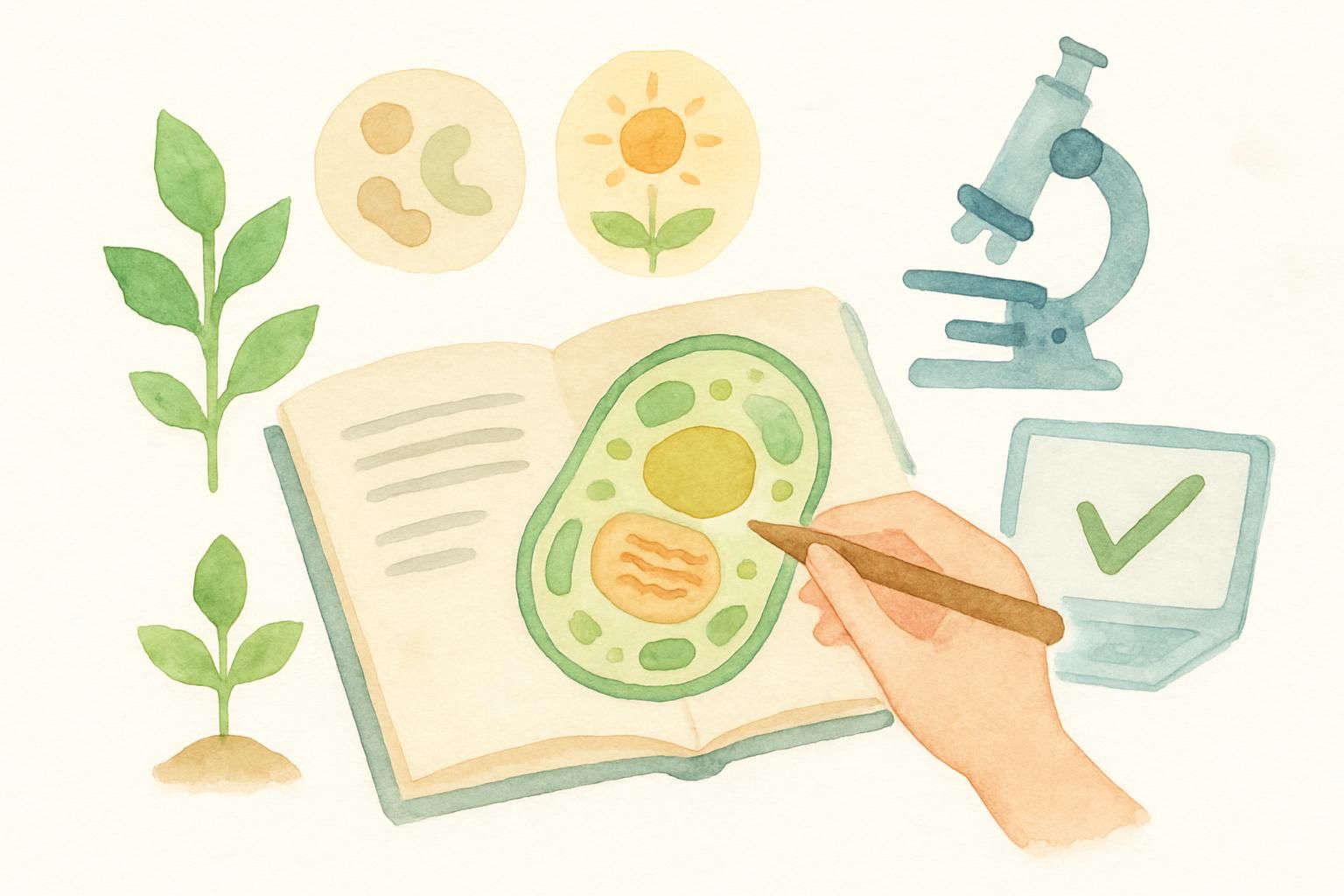 Sprawdzian Biologia Klasa 5 Dział 2 — Komórka