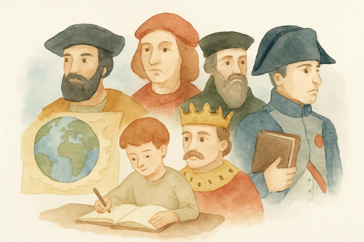 Sprawdzian Historia Klasa 5 Dział 6 — Czasy Nowożytne
